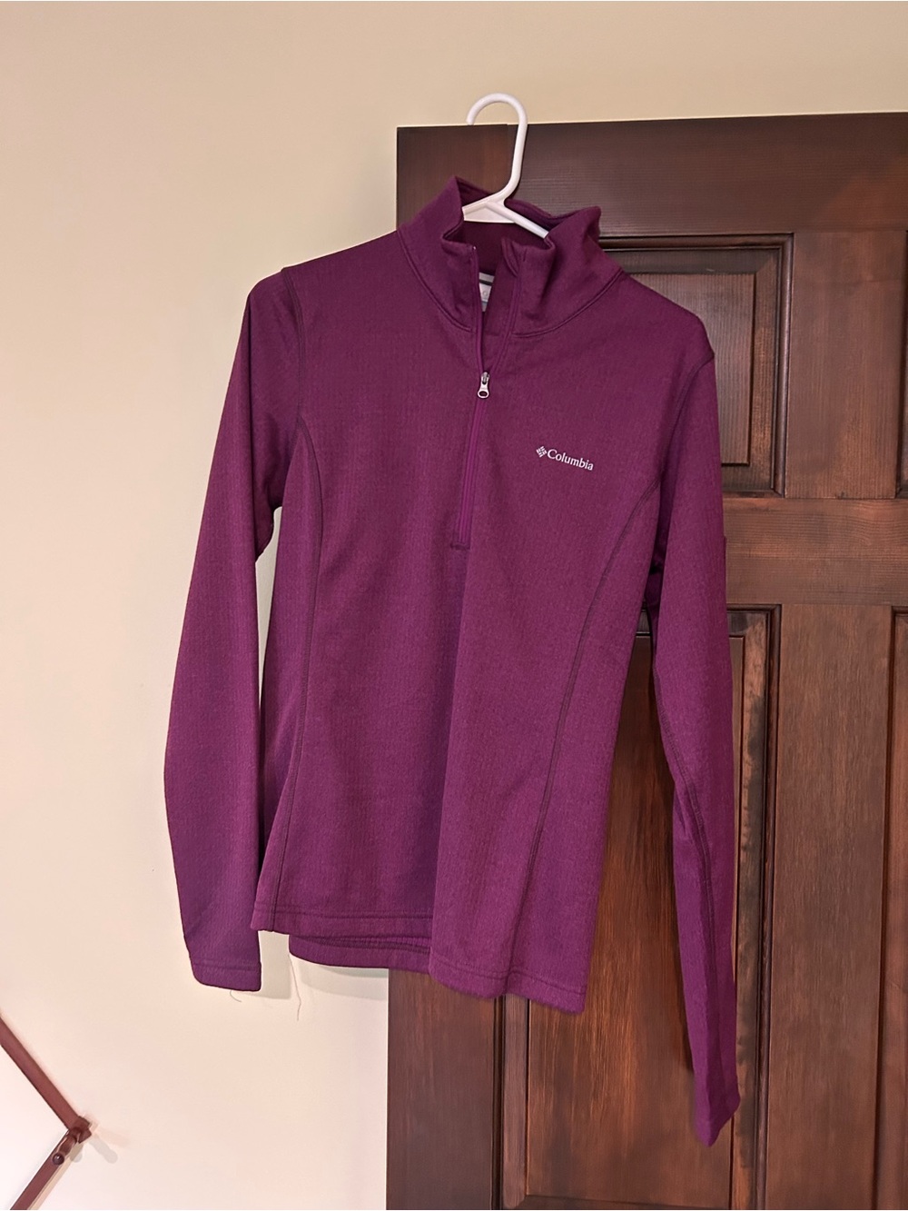 Columbia Plum Quarter-Zip Fleece Pullover